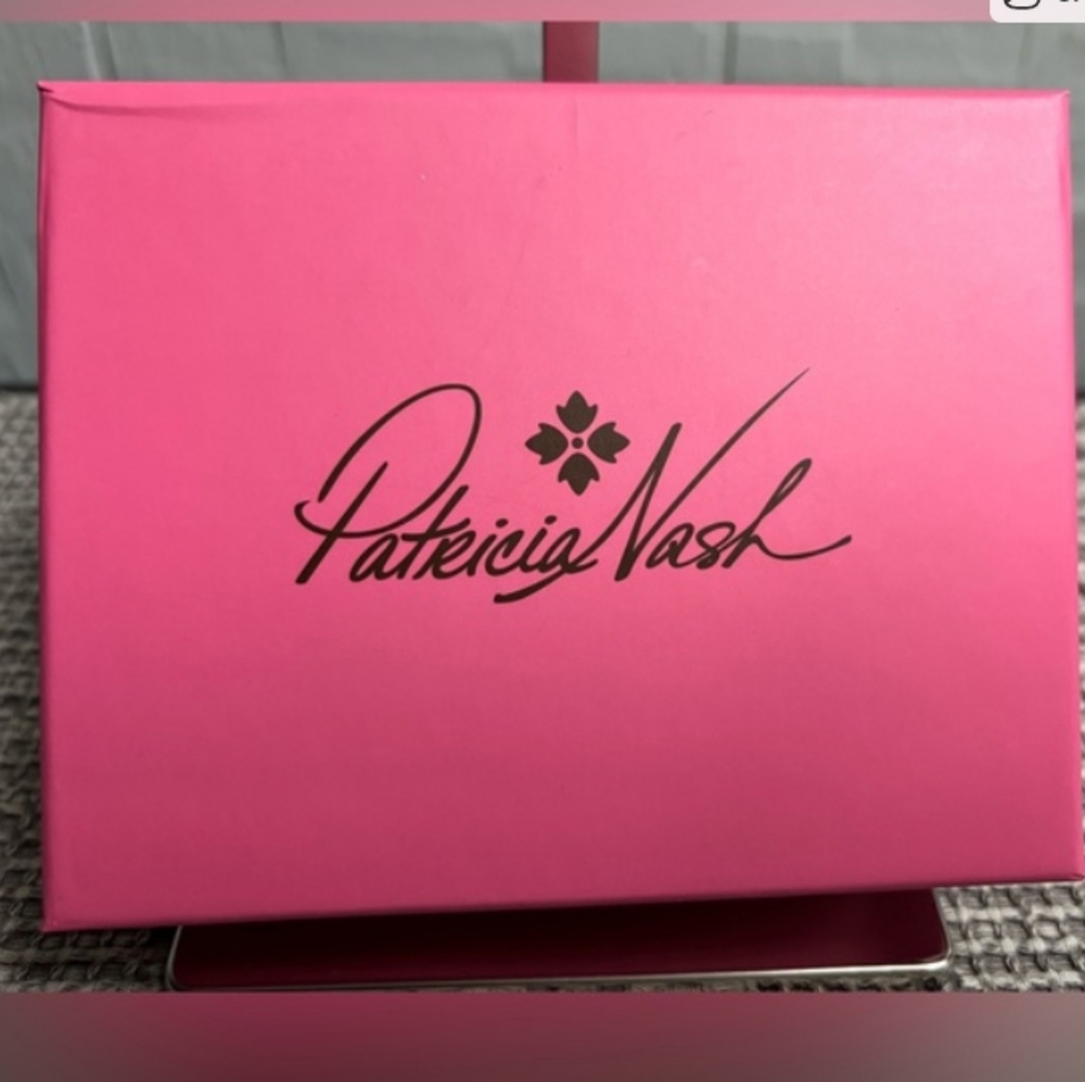Patricia Nash Pink Leather Coin Purse